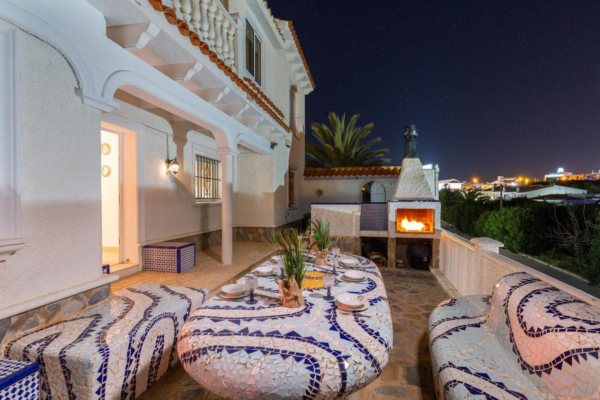 הוילה פלאיה פלמנקה Fidalsa Grand Mediterranean Beachfront מראה חיצוני תמונה